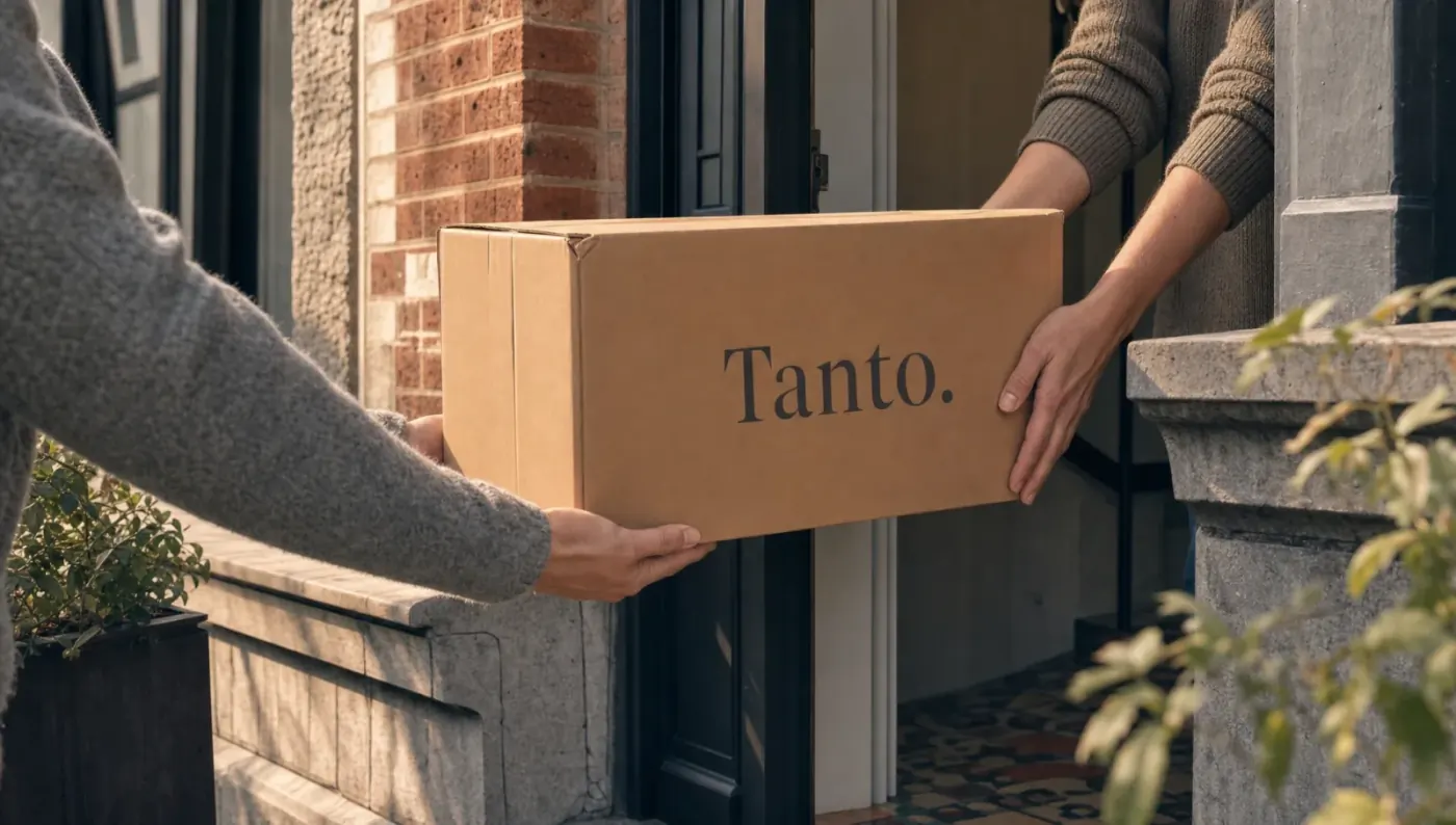 The doorstep, the hand-to-hand delivery